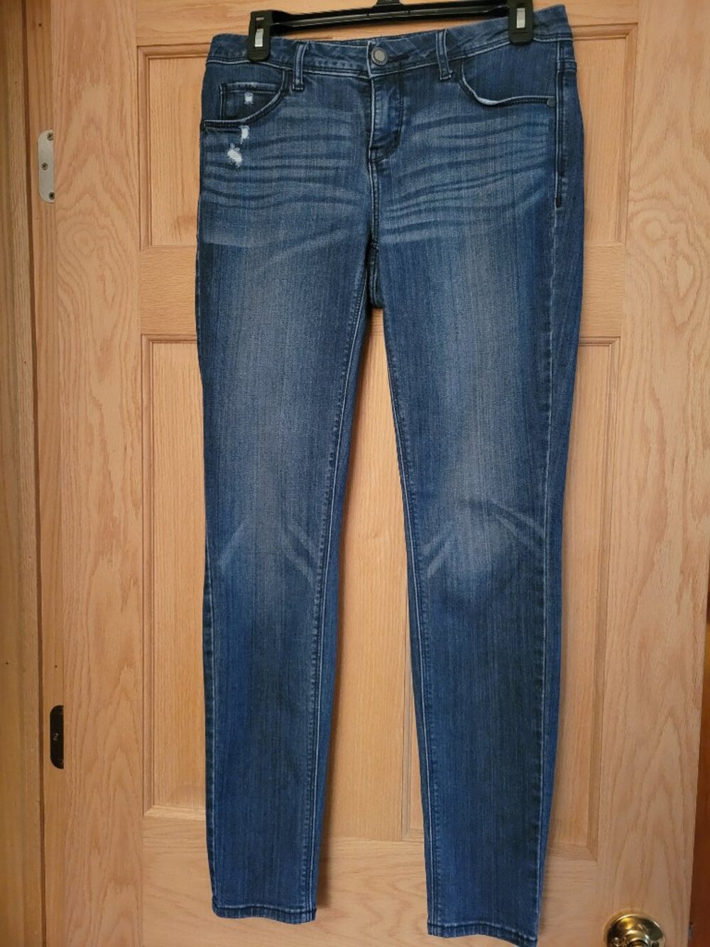SIMPLY VERA Skinny Mid Rise Jeans VERA WANG Dark Denim Size 4